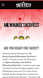 Mobile Screenshot of milwaukeetacofest.com